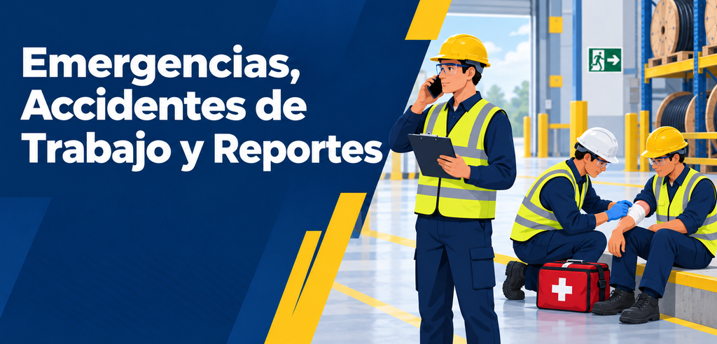 Curso: Emergencias, Accidentes de Trabajo y Reportes